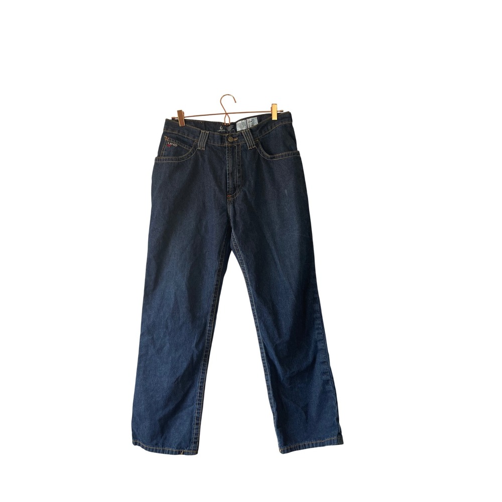 Lapco FR Mens Flame Resistant Work Jeans‎ Dark Wash Denim 34x30